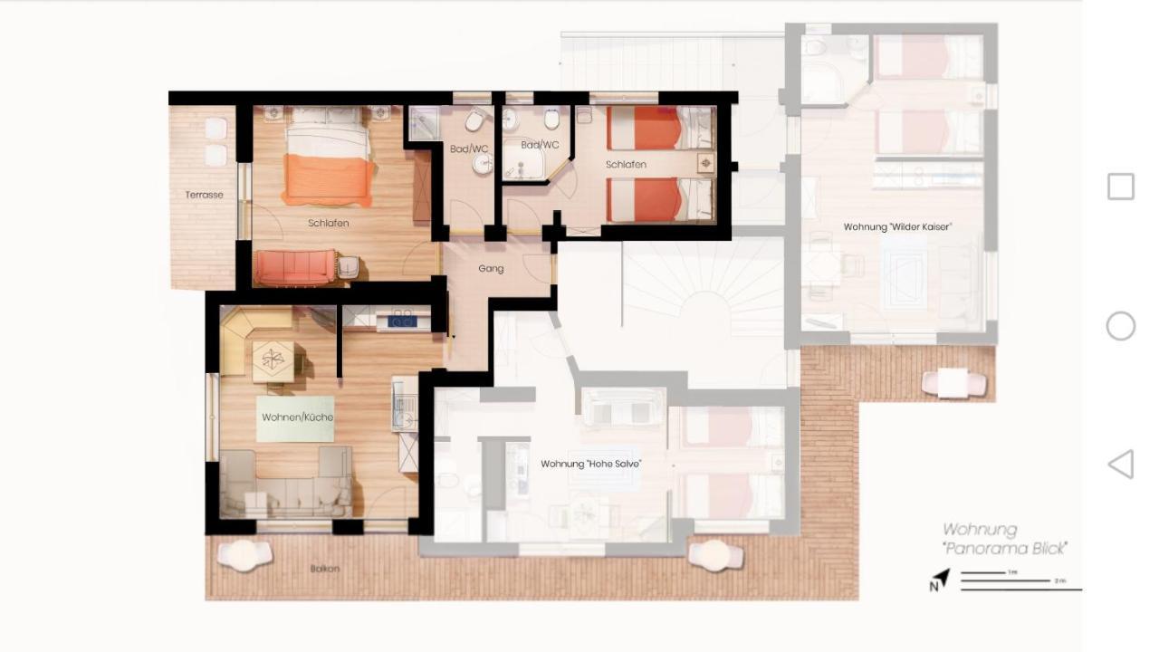 Appartements Alpenblick Soell エクステリア 写真